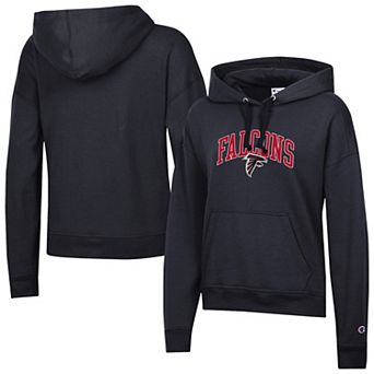 Women's Champion Black Atlanta Falcons Powerblend Hoodie