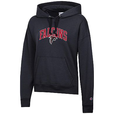 Women's Champion Black Atlanta Falcons Powerblend Hoodie