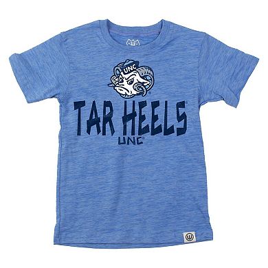 Toddler Wes & Willy North Carolina Tar Heels Cloudy Yarn T-Shirt & Shorts Set