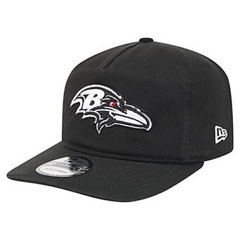 Men's New Era Black/White Baltimore Ravens 19TWENTY Adjustable Hat