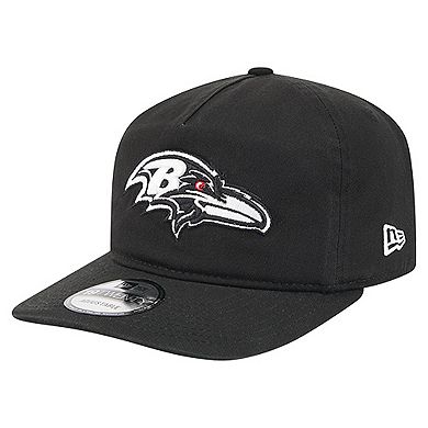 Men's New Era Black/White Baltimore Ravens 19TWENTY Adjustable Hat