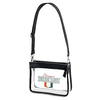 WEAR by Erin Andrews Miami Hurricanes Plastic Chain Mini Crossbody