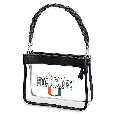 WEAR by Erin Andrews Miami Hurricanes Plastic Chain Mini Crossbody