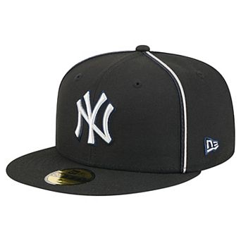 Men's New Era Black New York Yankees Soutache 59FIFTY Fitted Hat
