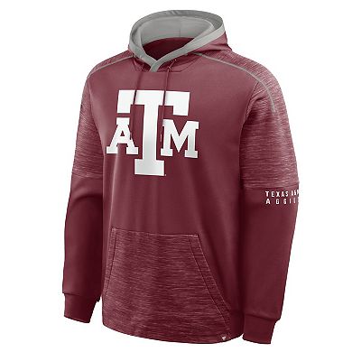 Men's Fanatics Maroon Texas A&M Aggies Quad Defender Pullover Hoodie