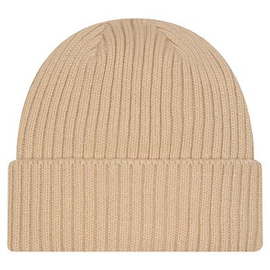 Men's New Era Tan San Antonio Spurs Color Pack Cuffed Knit Hat