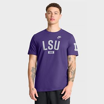 Men's Nike Purple LSU Tigers Legacy Arch T-Shirt