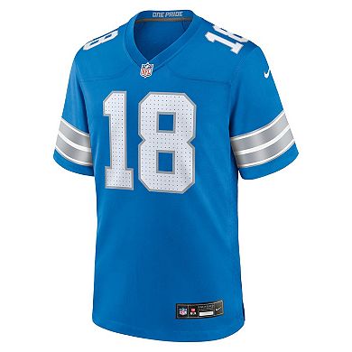 Youth Nike Isaac TeSlaa Blue Detroit Lions Game Player Jersey
