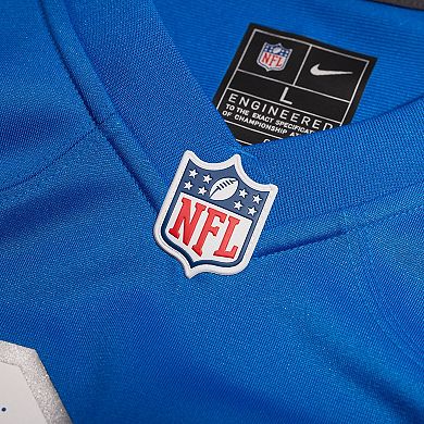 Youth Nike Isaac TeSlaa Blue Detroit Lions Game Player Jersey