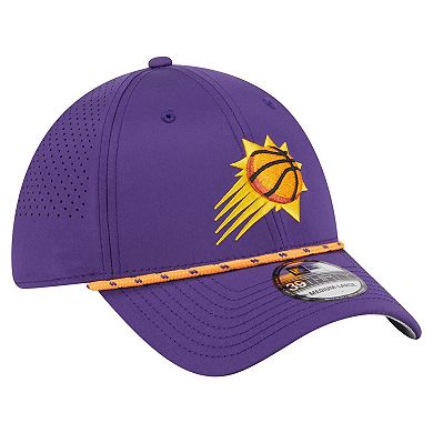 Men's New Era Purple Phoenix Suns Featherweight Poly Rope Flex 39Thirty Hat