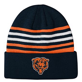Youth Outerstuff Navy Chicago Bears Essentials Cuffed Knit Hat