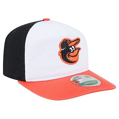 Men's New Era White Baltimore Orioles Team 19TWENTY Adjustable Hat
