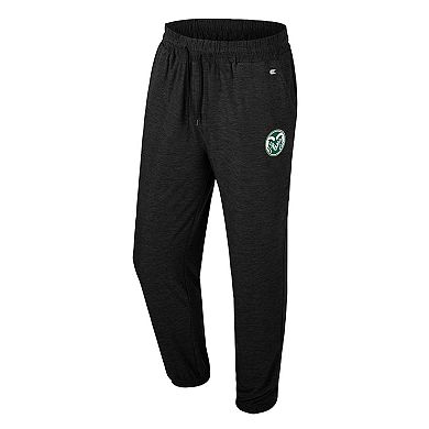 Men's Colosseum Black Colorado State Rams Revolution Jogger Pants