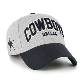 Men's '47 Heather Gray Dallas Cowboys Standish MVP Adjustable Hat