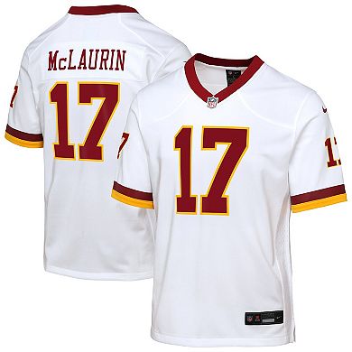 Youth Nike Terry McLaurin White Washington Commanders Game Super Bowl Era Jersey