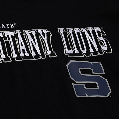 Men's Mitchell & Ness Black Penn State Nittany Lions Training Camp Long Sleeve T-Shirt