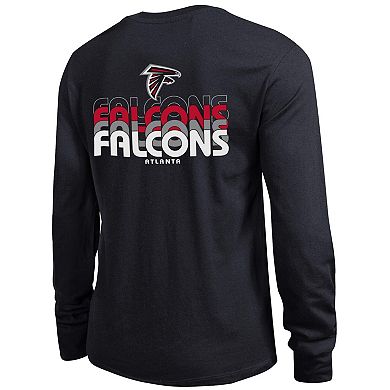 Women's Champion Black Atlanta Falcons Core Long-Sleeve T-Shirt