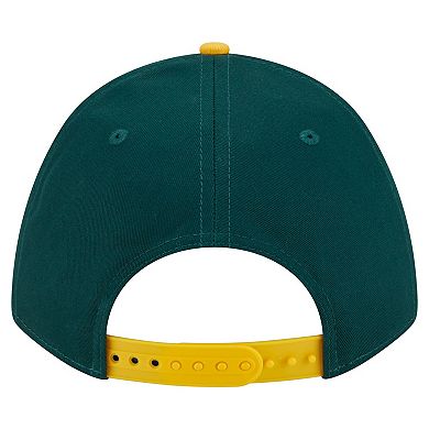 Men's New Era Green/Gold Athletics Arch 9FORTY A-Frame M-Crown Adjustable Hat