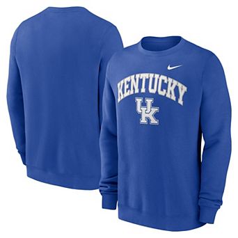 Men's Nike Royal Kentucky Wildcats Arch Pullover Sweatshirt