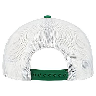 Men's New Era Kelly Green/White Philadelphia Eagles Patch 19TWENTY Adjustable Hat