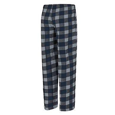 Women's Concepts Sport Navy/Gray Dallas Cowboys Avondale T-Shirt & Pants Flannel PJ Set
