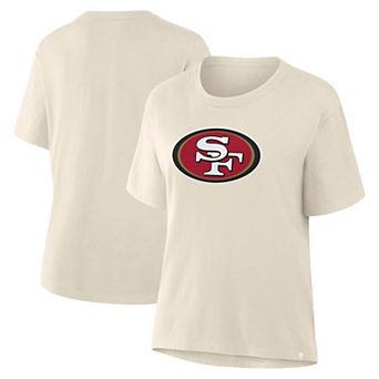Women's Fanatics Cream San Francisco 49ers Dove Legacy T-Shirt