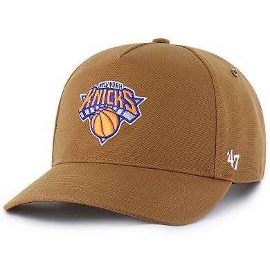 Men's Carhartt x '47 Brown New York Knicks Hitch Adjustable Hat