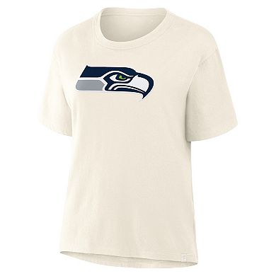 Women's Fanatics Cream Seattle Seahawks Dove Legacy T-Shirt