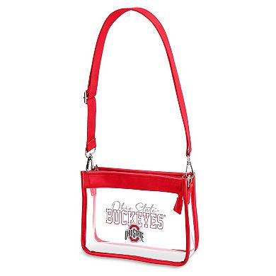 WEAR by Erin Andrews Ohio State Buckeyes Plastic Chain Mini Crossbody Bag