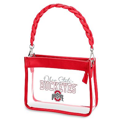 WEAR by Erin Andrews Ohio State Buckeyes Plastic Chain Mini Crossbody Bag