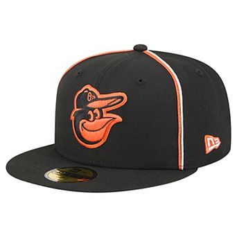 Men's New Era Black Baltimore Orioles Soutache 59FIFTY Fitted Hat