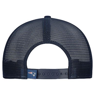 Men's New Era Red/Navy New England Patriots Outdoor Split Panel 9FIFTY Snapback Hat