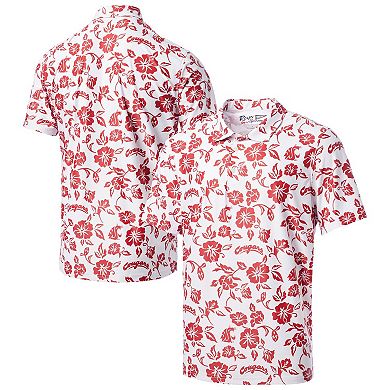 Men's Reyn Spooner White Washington State Cougars Pua Performance Polo