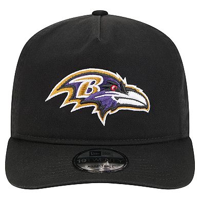 Men's New Era Black Baltimore Ravens Team 19TWENTY Adjustable Hat