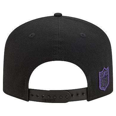 Men's New Era Black Baltimore Ravens Team 19TWENTY Adjustable Hat