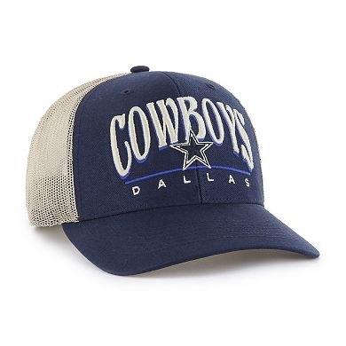 Men's '47 Navy Dallas Cowboys Arid Adjustable Trucker Hat