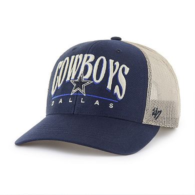 Men's '47 Navy Dallas Cowboys Arid Adjustable Trucker Hat