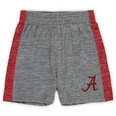 Toddler Wes & Willy Alabama Crimson Tide Cloudy Yarn T-Shirt & Shorts Set