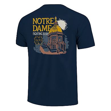 Unisex Image One Navy Notre Dame Fighting Irish Hyper Local Golden Dome T-Shirt