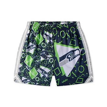 Men's Chubbies College Navy Seattle Seahawks Mesh Shorts