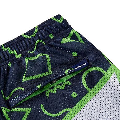 Men's Chubbies College Navy Seattle Seahawks Mesh Shorts