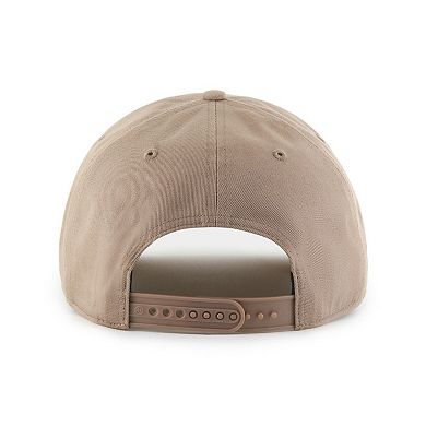 Men's '47 Brown Dallas Cowboys Foundational Relaxed Hitch Adjustable Hat