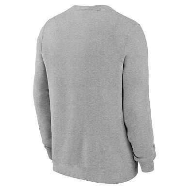Men's Nike Gray Kentucky Wildcats Arch Pullover Sweatshirt