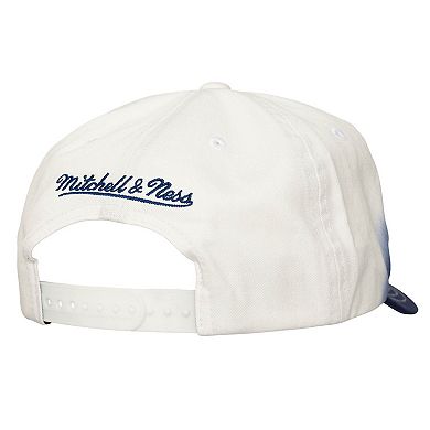 Men's Mitchell & Ness Royal/White New York Knicks Dip Dye Pro Crown Adjustable Hat