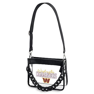 WEAR by Erin Andrews Washington Commanders Plastic Chain Mini Crossbody