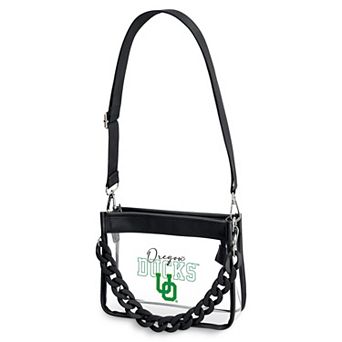 WEAR by Erin Andrews Oregon Ducks Plastic Chain Mini Crossbody Bag