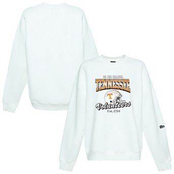 Women's Hype and Vice White Tennessee Volunteers Classic Era Sweatshirt