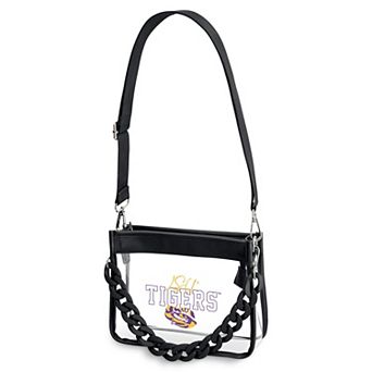WEAR by Erin Andrews LSU Tigers Plastic Chain Mini Crossbody Bag