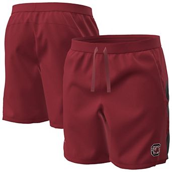 Men's Under Armour Garnet South Carolina Gamecocks Woven Shorts