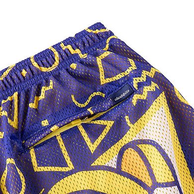 Men's Chubbies Royal Los Angeles Rams Mesh Shorts